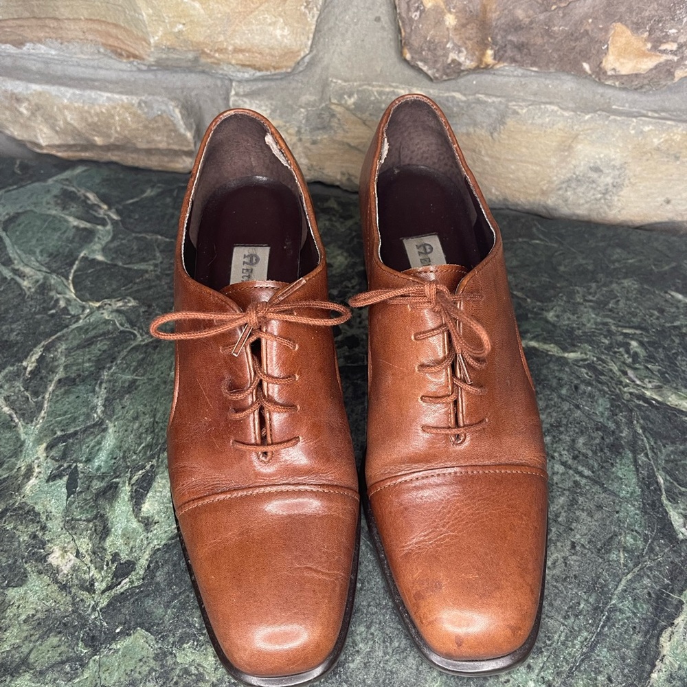 Etienne Aigner Leather Heels